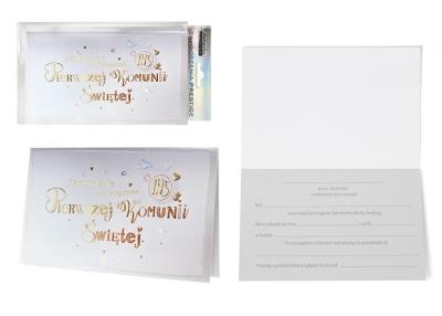 Opakowanie Zaproszenie ZP-019 Komunia (5 szt.)