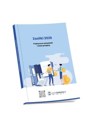 Okładka książki Zasiłki 2026 Praktyczne wskazówki i nowe przepisy