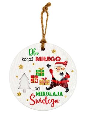 Opakowanie Zawieszka ceramiczna Boże Narodzenie