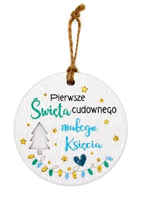 Opakowanie Zawieszka ceramiczna Boże Narodzenie
