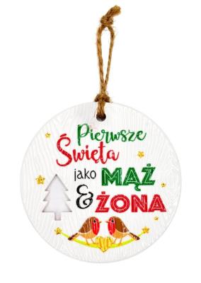 Opakowanie Zawieszka ceramiczna Boże Narodzenie