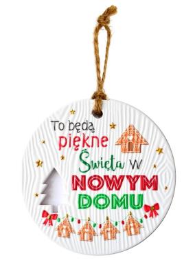 Opakowanie Zawieszka ceramiczna Boże Narodzenie