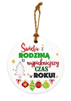 Opakowanie Zawieszka ceramiczna Boże Narodzenie