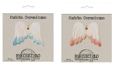 Opakowanie Zawieszka ceramiczna - Skrzydła Anioła