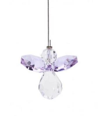 Opakowanie Zawieszka Crystal angel - Light Amethyst