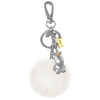 Opakowanie Zawieszka do torebki jednorożec z pomponem