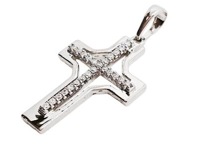 Opakowanie Zawieszka Krzyżyk 28x18mm