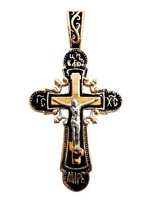 Opakowanie Zawieszka Krzyżyk Trójkolorowy