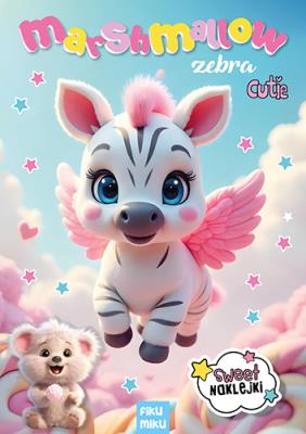 Zebra. Marshmallow. Autor: Opracowanie zbiorowe. SmakLiter.pl Okładka książki Zebra. Marshmallow
