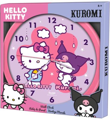 Zegar ścienny Hello Kitty 25 cm HK50199. Wydawca: Kids Euroswan. SmakLiter.pl Opakowanie Zegar ścienny Hello Kitty 25 cm HK50199