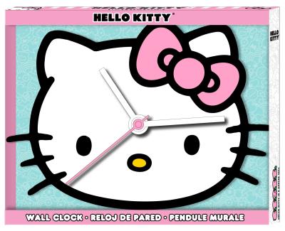 Zegar ścienny XL Hello Kitty HK3078. Wydawca: Kids Euroswan. SmakLiter.pl Opakowanie Zegar ścienny XL Hello Kitty HK3078