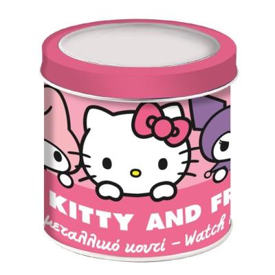 Opakowanie Zegarek analogowy w puszce Hello Kitty