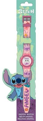 Zegarek cyfrowy KE02 ECO Stitch LAS4194. Wydawca: Kids Euroswan. SmakLiter.pl Opakowanie Zegarek cyfrowy KE02 ECO Stitch LAS4194