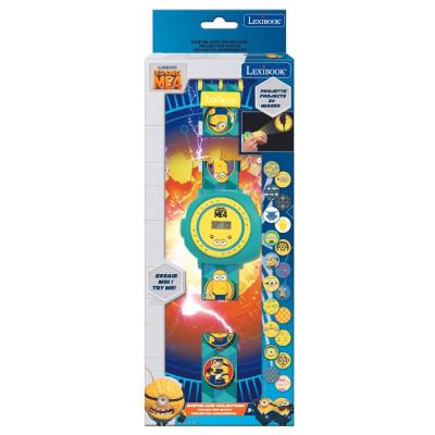 Opakowanie Zegarek cyfrowy z projektorem Minionki Lexibook DMW050DES
