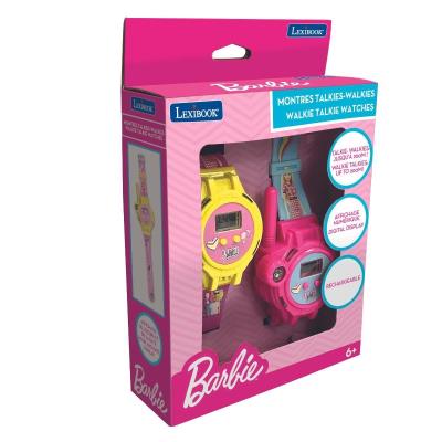Opakowanie Zegarki z krótkofalówką Barbie Lexibook DMWTW1BB