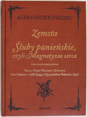 Zemsta w.kolekcjonerskie. Autor: Fredro Aleksander. SmakLiter.pl Okładka książki Zemsta w.kolekcjonerskie