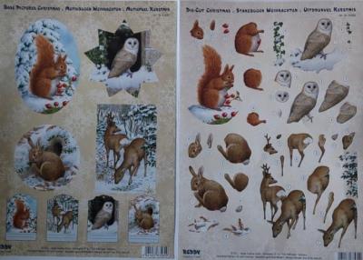 Opakowanie Zestaw 2 arkuszy A4 3D sztancowane