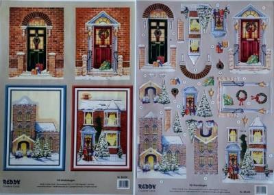 Opakowanie Zestaw 2 arkuszy A4 3D sztancowane format