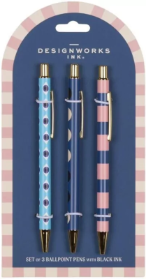 Opakowanie Zestaw 3 długopisów A Dopo Eye, Moon, Stripe