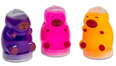 Opakowanie Zestaw 3 mini slimeów kapibary MIX