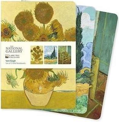 Opakowanie Zestaw 3 notatników MIDI Vincent van Gogh