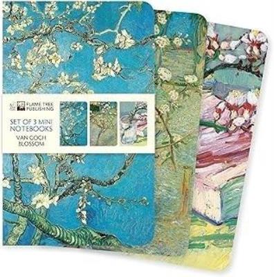 Opakowanie Zestaw 3 notatników MINI Kwiaty Vincent van Gogh