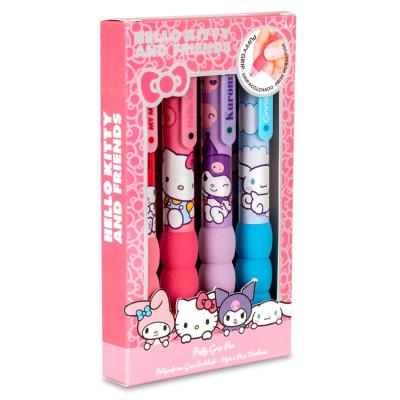 Opakowanie Zestaw 4 długopisów z puszystym uchwytem Hello Kitty HK00360