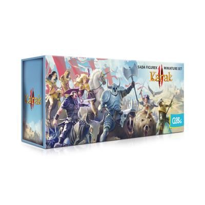 Zestaw 6 figurek bohaterów do gry Karak 2 dodatek. Wydawca: Albi. SmakLiter.pl Opakowanie Zestaw 6 figurek bohaterów do gry Karak 2 dodatek