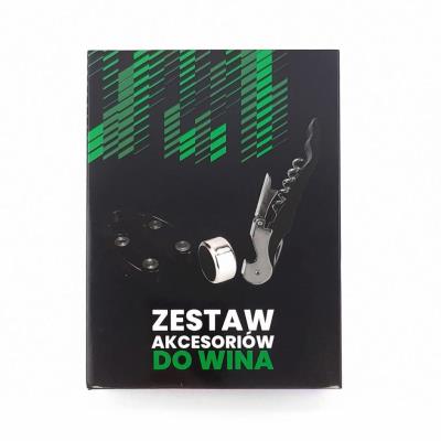 Opakowanie Zestaw akcesoriów do wina 3el