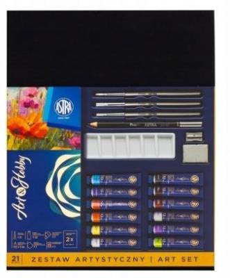 Opakowanie Zestaw artystyczny Art&Hobby 21el ASTRA