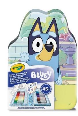 Okładka książki Zestaw artystyczny Bluey 47el