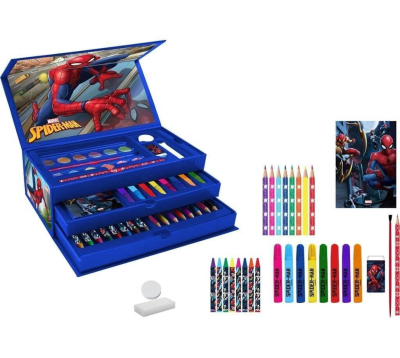 Opakowanie Zestaw artystyczny w kuferku Spiderman