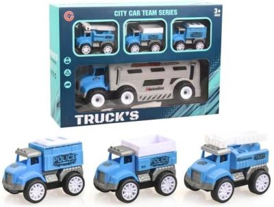 Opakowanie Zestaw aut policyjnych z napędem