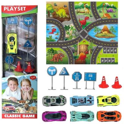 Opakowanie Zestaw aut resoraków z matą