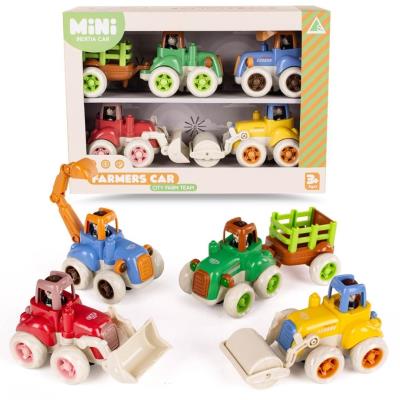 Opakowanie Zestaw autek małych pojazdów dla dziecka