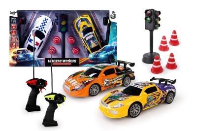 Zestaw auto pościg policyjny R/C 2szt mix. Wydawca: Artyk. SmakLiter.pl Opakowanie Zestaw auto pościg policyjny R/C 2szt mix