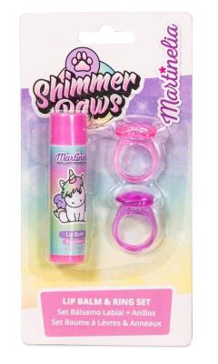 Opakowanie Zestaw balsam do ust i pierścionki