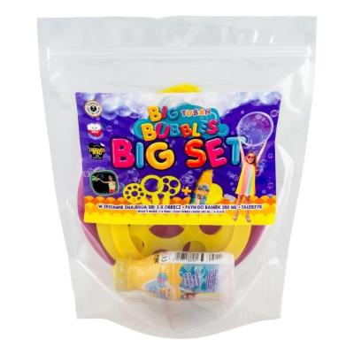 Okładka książki Zestaw Big płyn 250ml+talerzyk+3 obręcze TUBAN