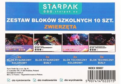 Opakowanie Zestaw bloków A4 (10szt)
