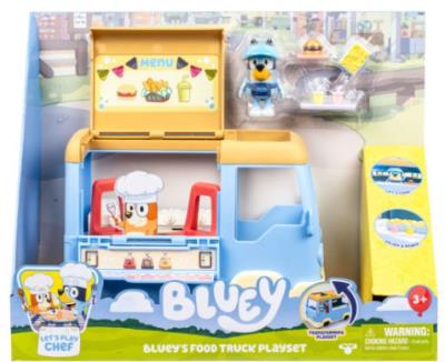 Zestaw Bluey Food truck BLU18919. Wydawca: TM Toys. SmakLiter.pl Opakowanie Zestaw Bluey Food truck BLU18919