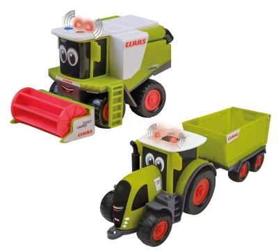 Opakowanie Zestaw Claas Mini traktor kombajn i przyczepa