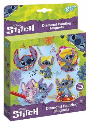 Zestaw Disney Stitch Magnesy do wyklejenia diamencikami. Wydawca: ANTELLA. SmakLiter.pl Opakowanie Zestaw Disney Stitch Magnesy do wyklejenia diamencikami