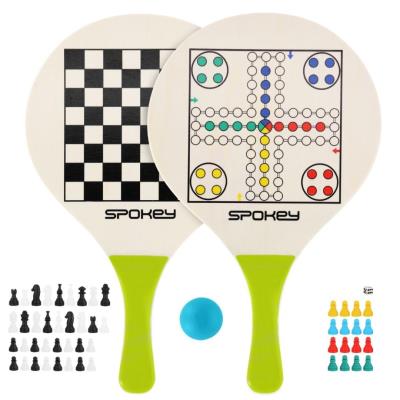 Opakowanie Zestaw do badmintona plażowego drewniany