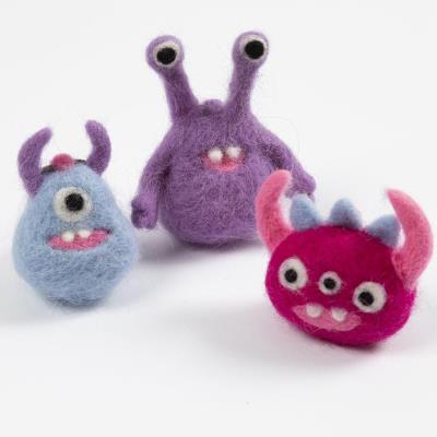 Opakowanie Zestaw do filcowania Potworki