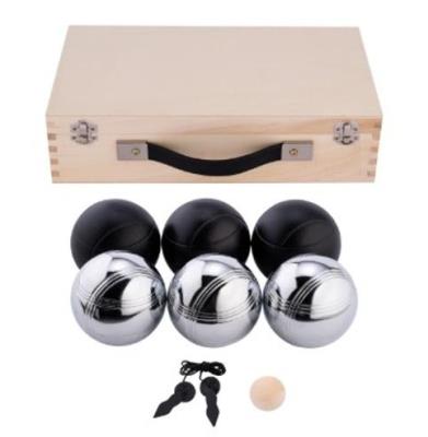 Opakowanie Zestaw do gry w bule - 6 kul metalowych