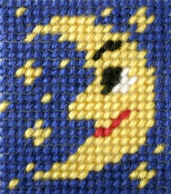 Opakowanie Zestaw do haftu Moje pierwsze wyszywanie Księżyc