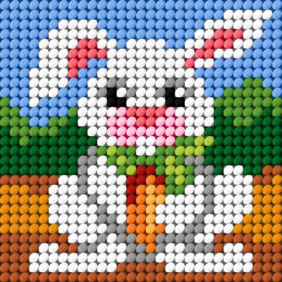 Opakowanie Zestaw do haftu Moje pierwsze wyszywanie Zajączek