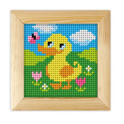 Opakowanie Zestaw do haftu z ramką Moje pierwsze wyszywanie Kaczuszka