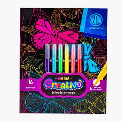 Zestaw do kolorowania Astrafun Animals. Wydawca: ASTRA art-pap. SmakLiter.pl Opakowanie Zestaw do kolorowania Astrafun Animals