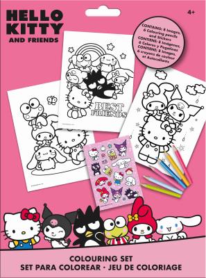 Zestaw do kolorowania Hello Kitty HK50190. Wydawca: Kids Euroswan. SmakLiter.pl Opakowanie Zestaw do kolorowania Hello Kitty HK50190